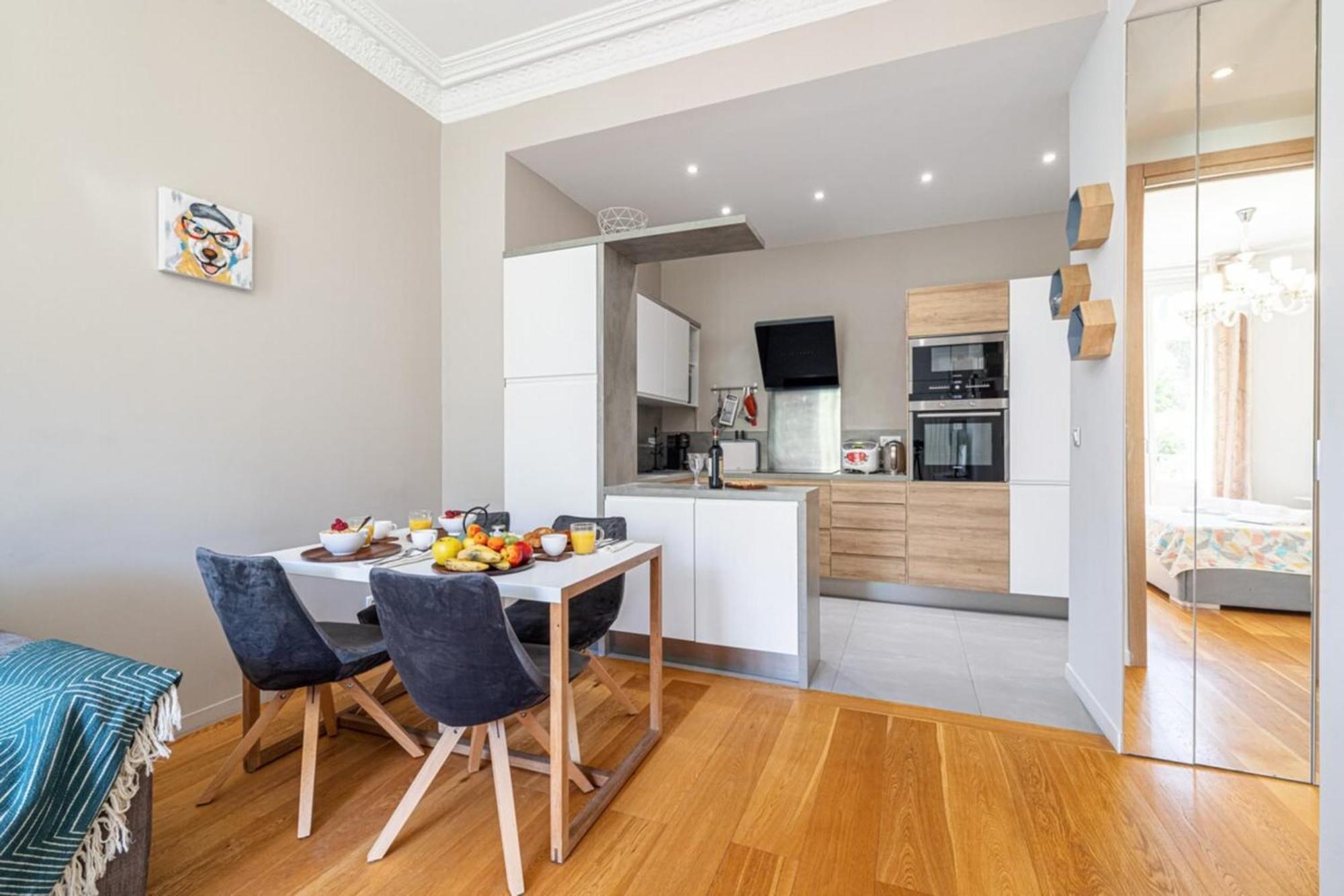 Joffre 49-D - Charming 2 Bedroom - Carre D'Or Nice Dış mekan fotoğraf