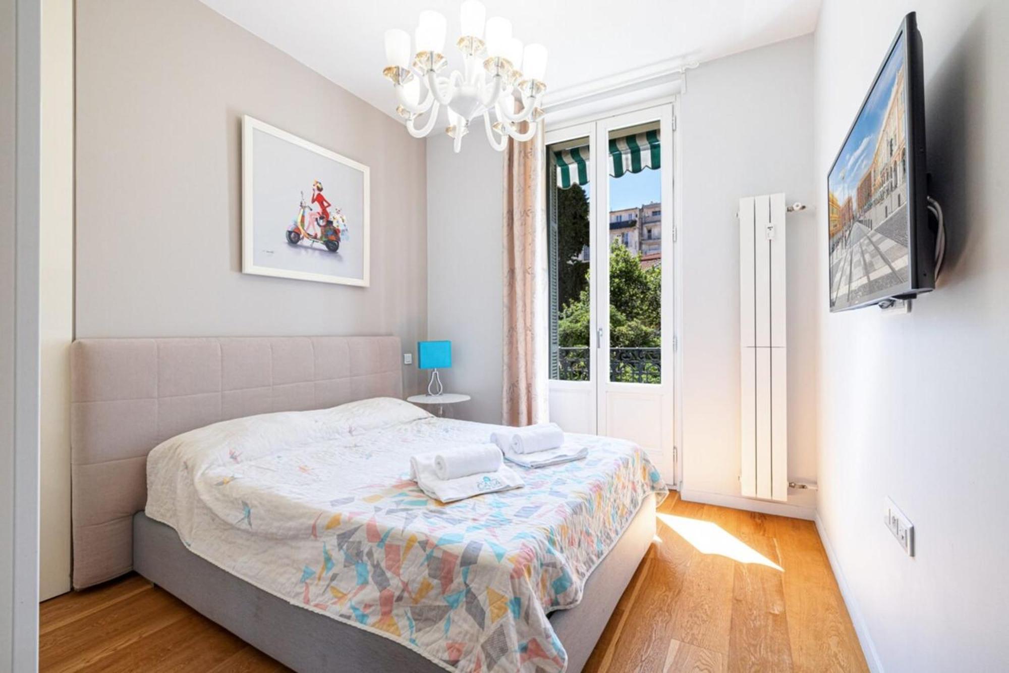 Joffre 49-D - Charming 2 Bedroom - Carre D'Or Nice Dış mekan fotoğraf